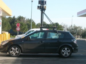 Google Car Street View a Imperia